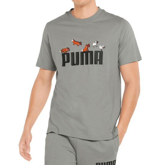 Puma X Minecraft Graphic Tee Mens Style : 534374