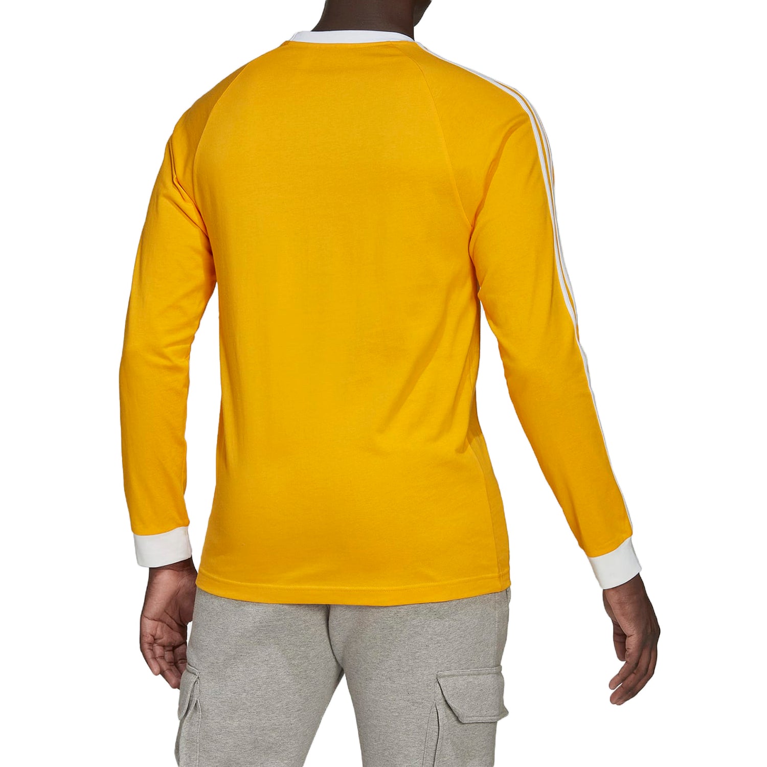 Adidas 3-stripes Ls Tee Mens Style : Hk7287