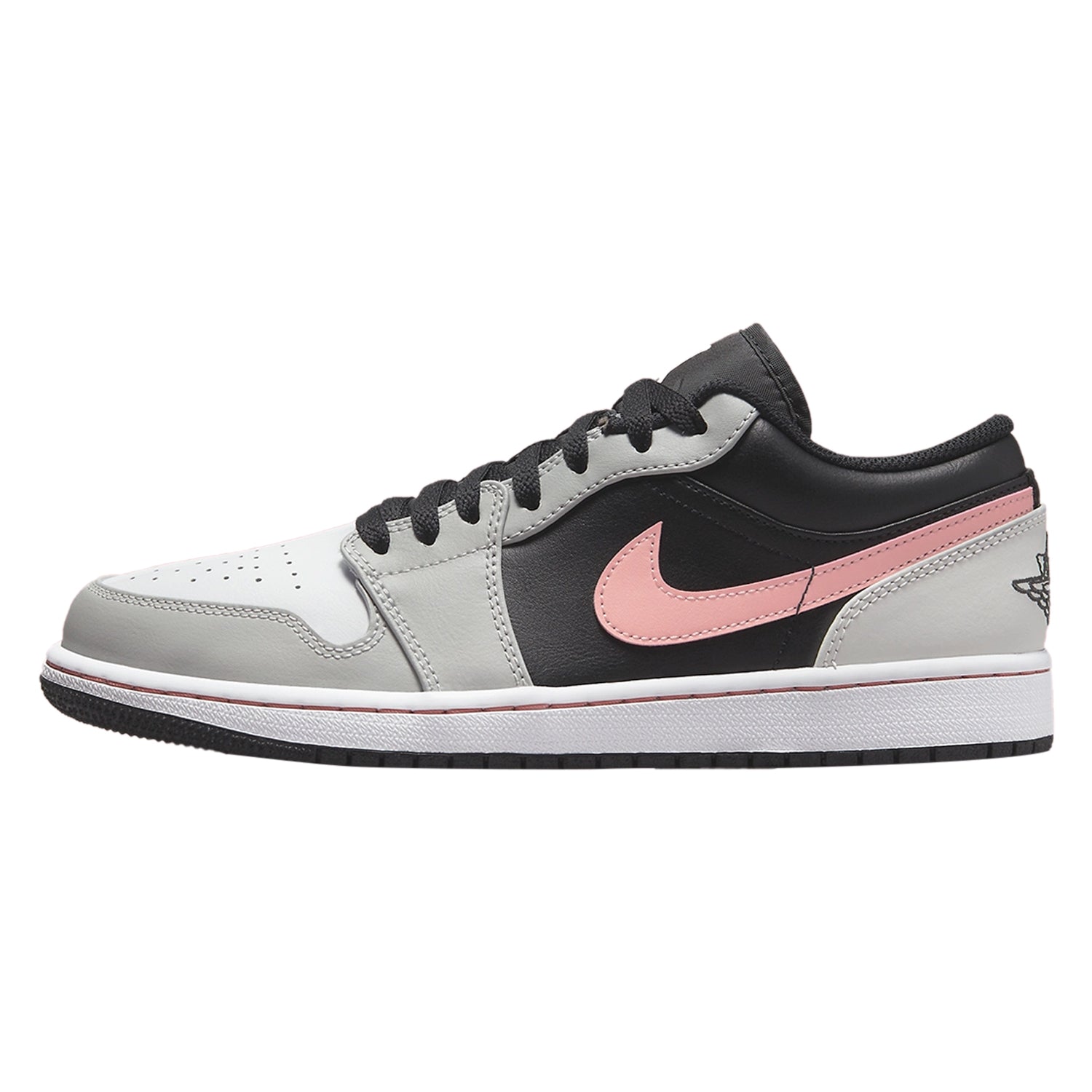 Jordan 1 Low Black Grey Pink