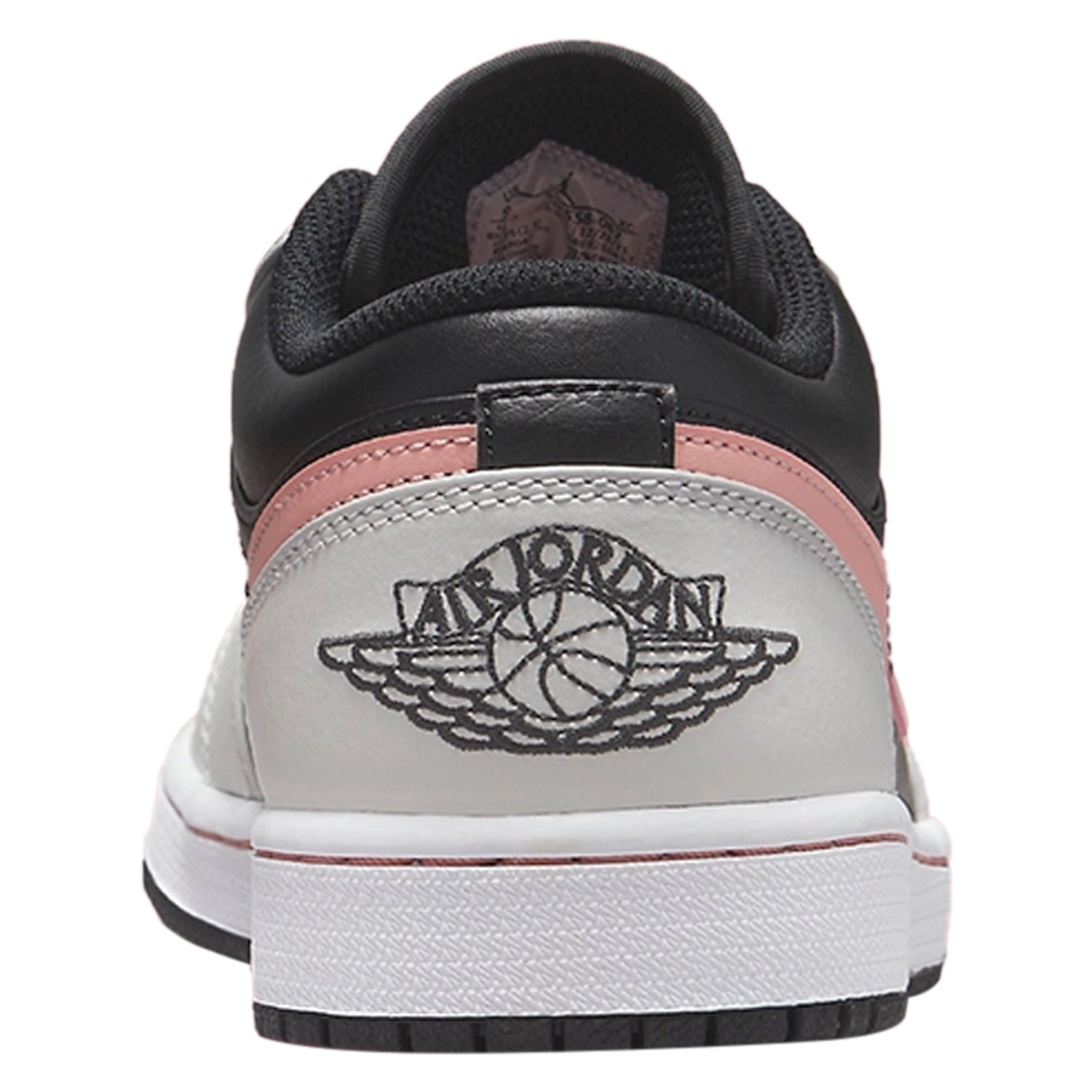 Jordan 1 Low Black Grey Pink