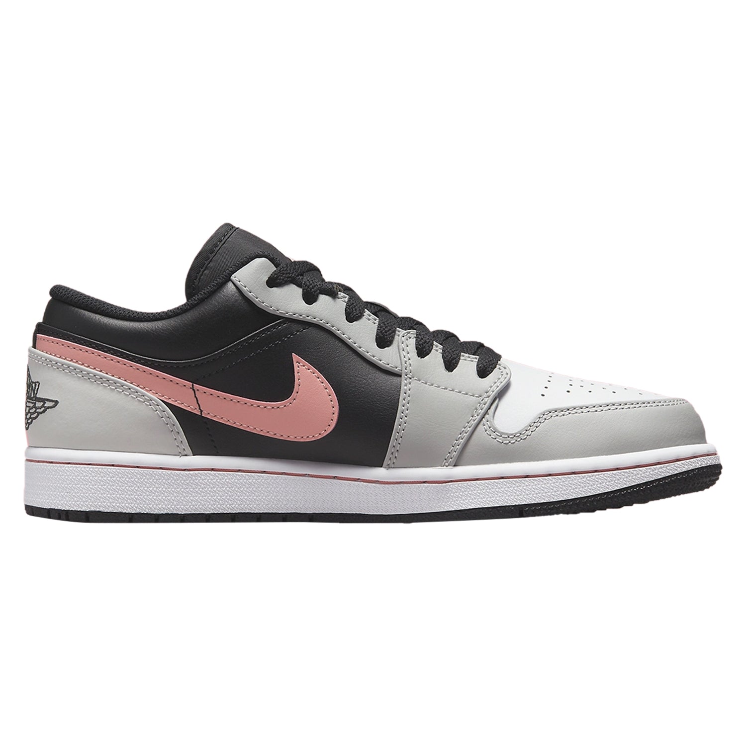 Jordan 1 Low Black Grey Pink
