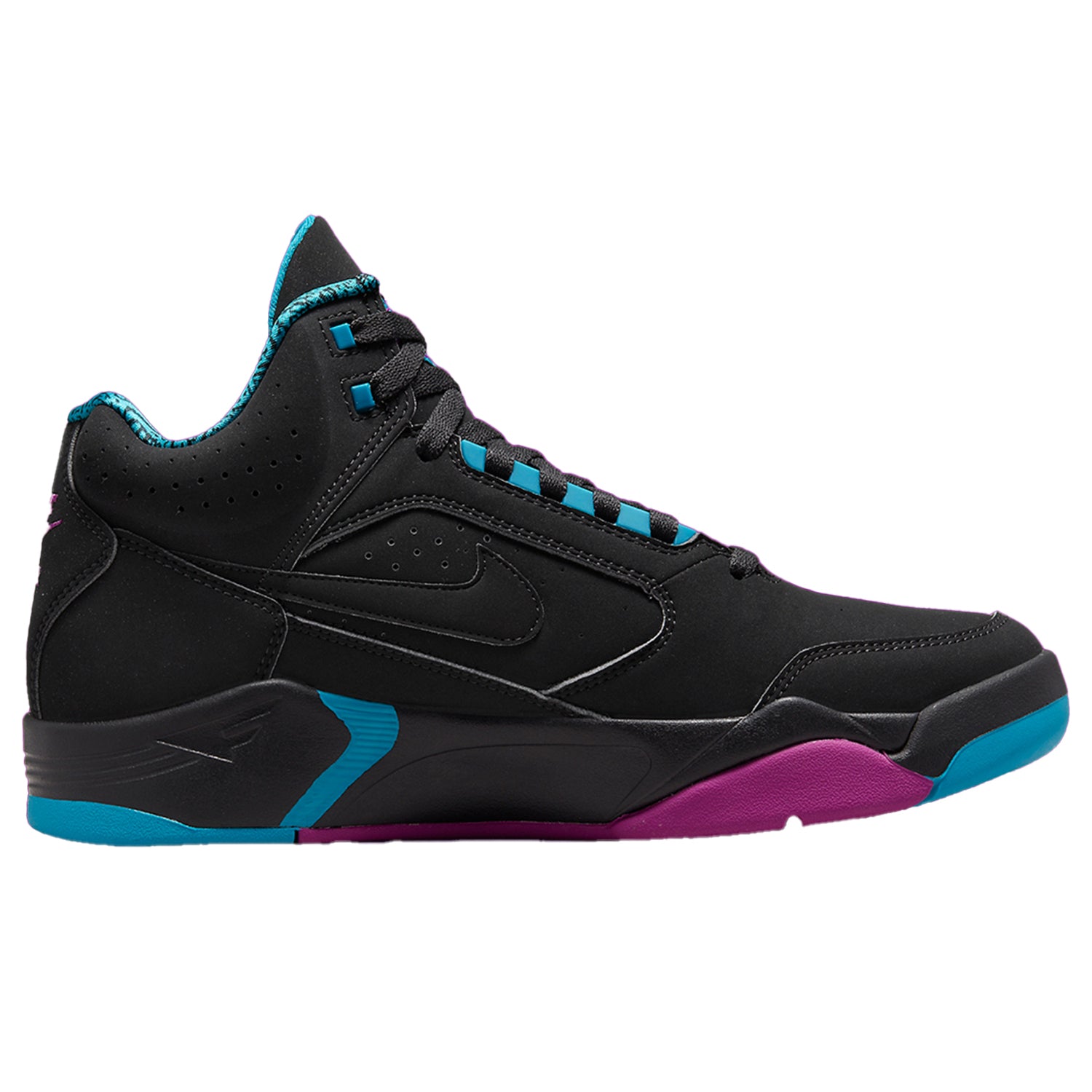 Nike Air Flight Lite II Mid Black Cyber Teal