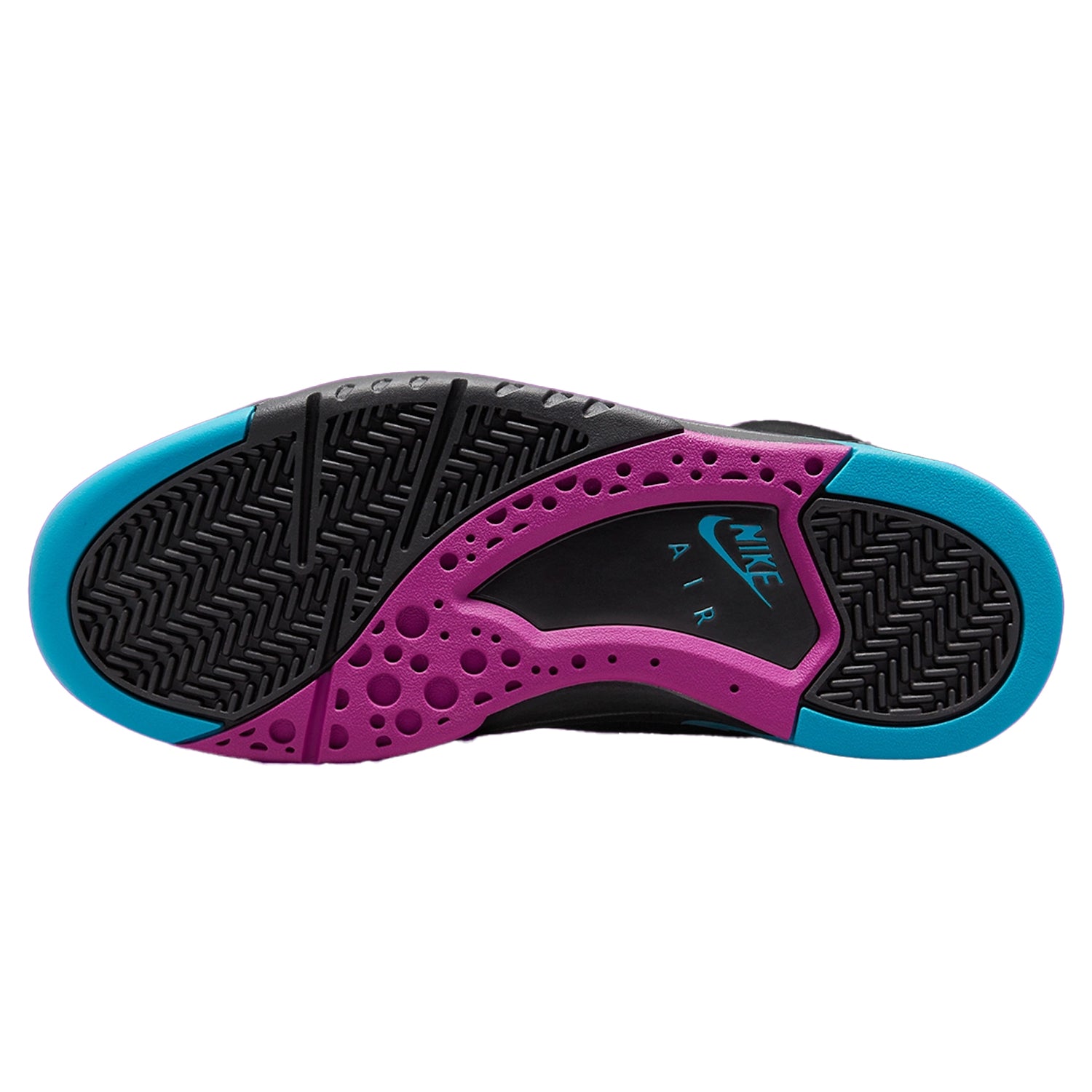 Nike Air Flight Lite II Mid Black Cyber Teal