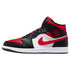 Jordan 1 Mid White Black Red (2022)