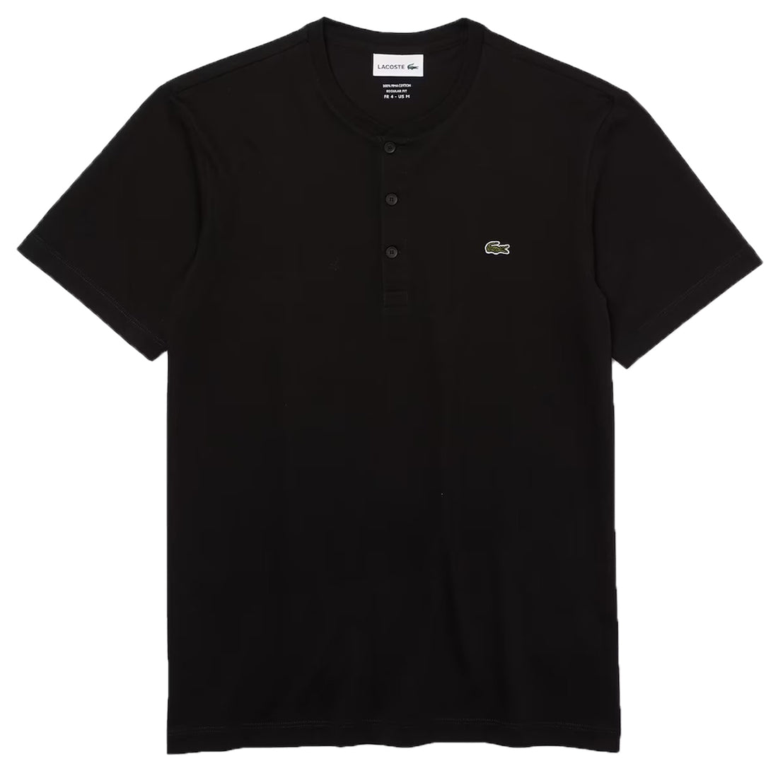 Lacoste Henley Neck Pima Cotton Jersey T-shirt Mens Style : Th0884-51