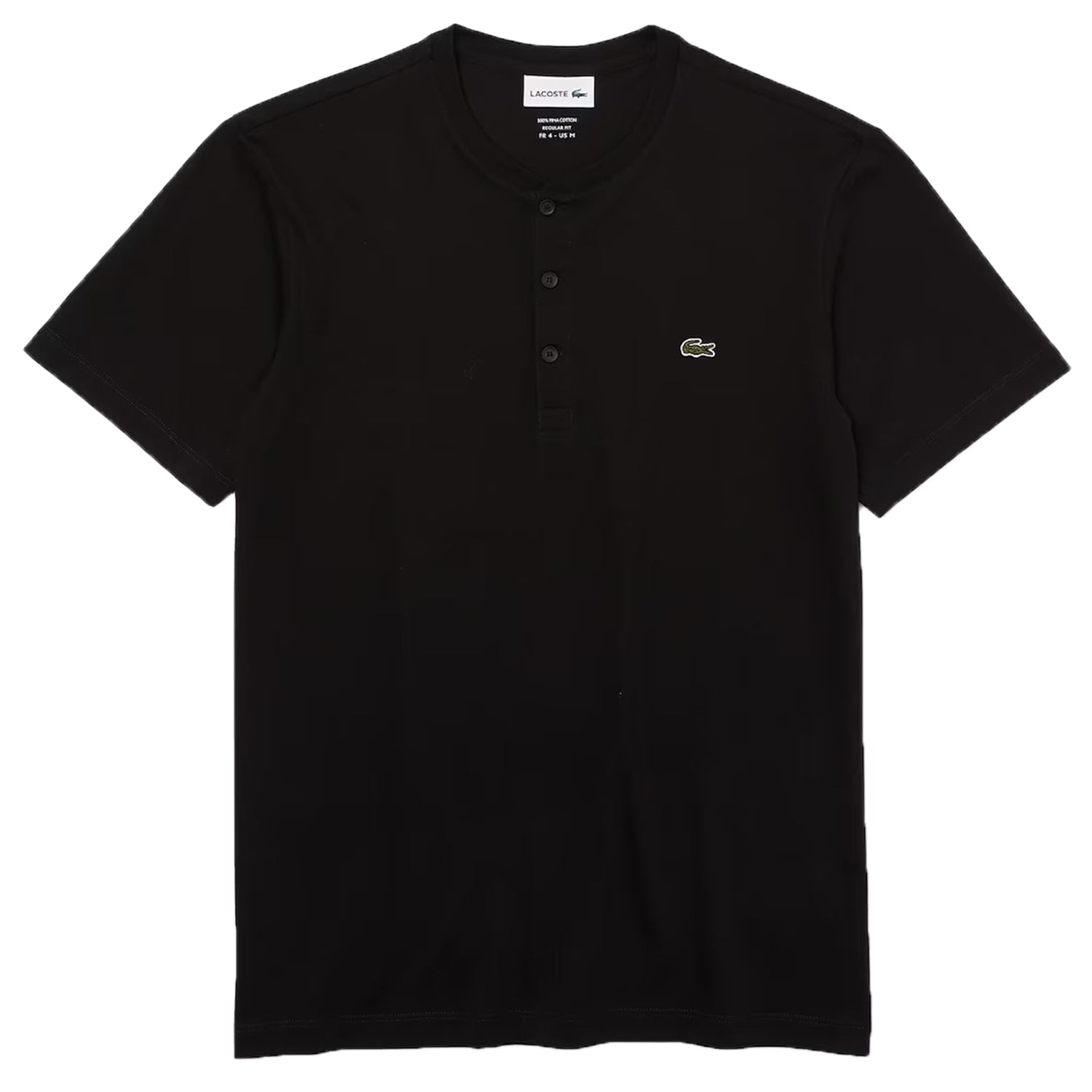 Lacoste Henley Neck Pima Cotton Jersey T-shirt Mens Style : Th0884-51