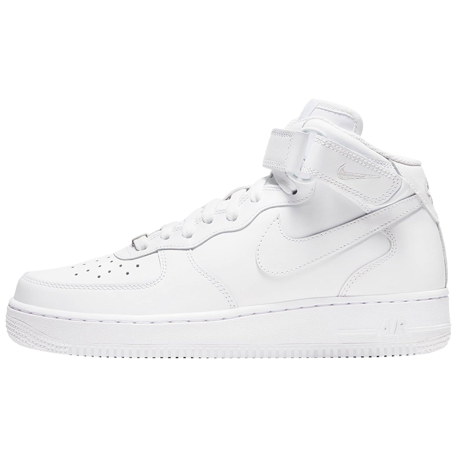 Nike Air Force 1 Mid Triple White (Women's)