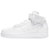 Nike Air Force 1 Mid Triple White (Women&