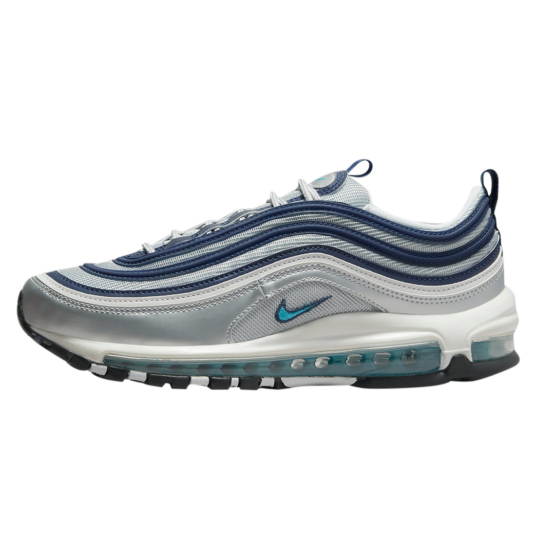 Nike Air Max 97 Metallic Silver Chlorine Blue (Women&