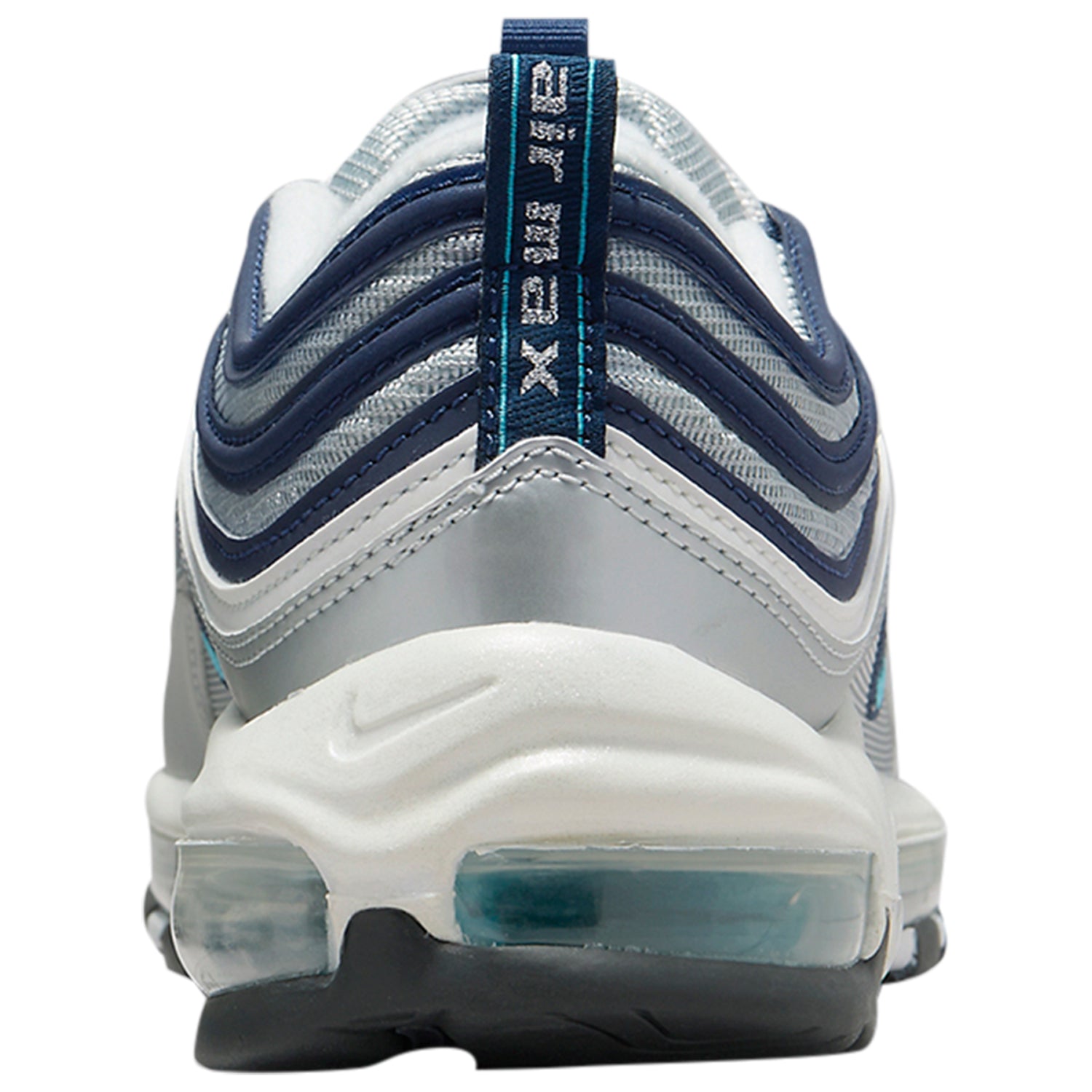 Nike Air Max 97 Metallic Silver Chlorine Blue (Women&