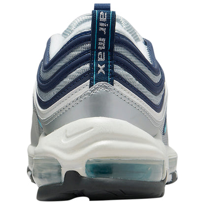 Nike Air Max 97 Metallic Silver Chlorine Blue (Women&
