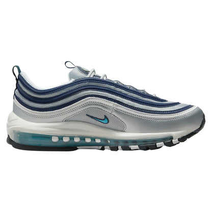 Nike Air Max 97 Metallic Silver Chlorine Blue (Women&
