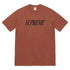 Supreme Slap Shot Tee Brown