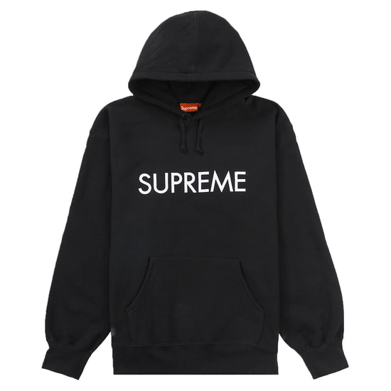 Supreme Capital Hooded Sweatshirt Mens Style : Fw22sw69