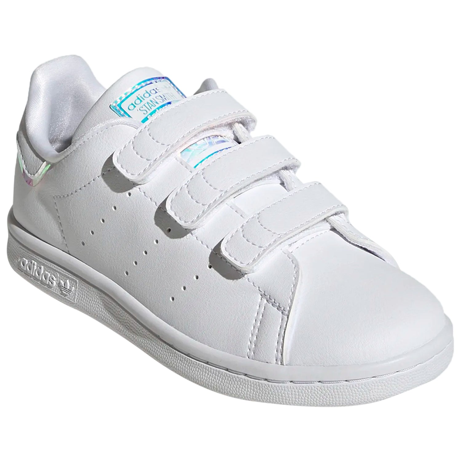 adidas gazelle silver green womens Adidas Stan Smith J Big Kids' Shoes Cloud White-Solid Green main image 1