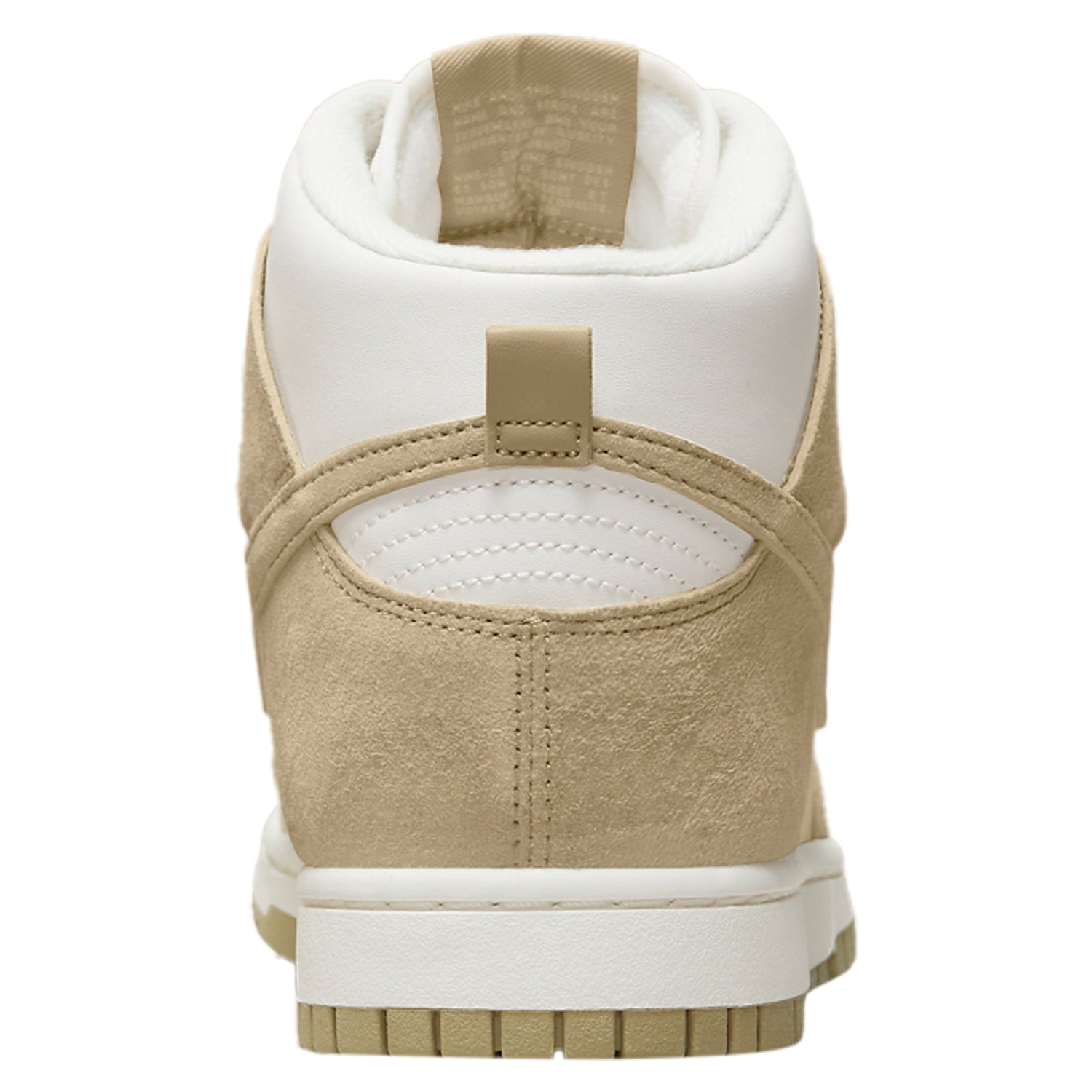 Nike Dunk High Tan Suede White