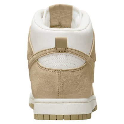 Nike Dunk High Tan Suede White