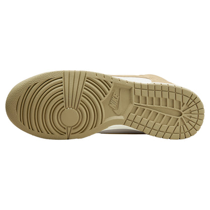 Nike Dunk High Tan Suede White