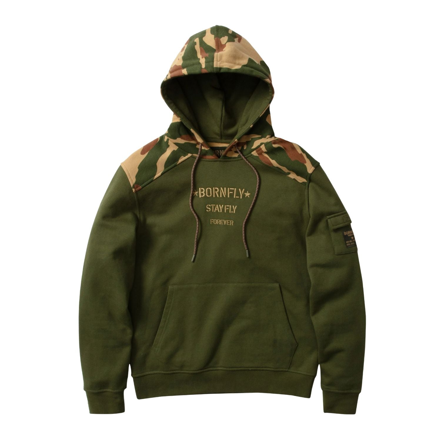 Bornfly A Fly Camo Hoody Mens Style : 2209h4515