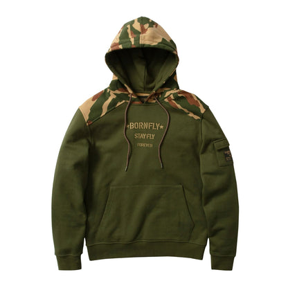 Bornfly A Fly Camo Hoody Mens Style : 2209h4515