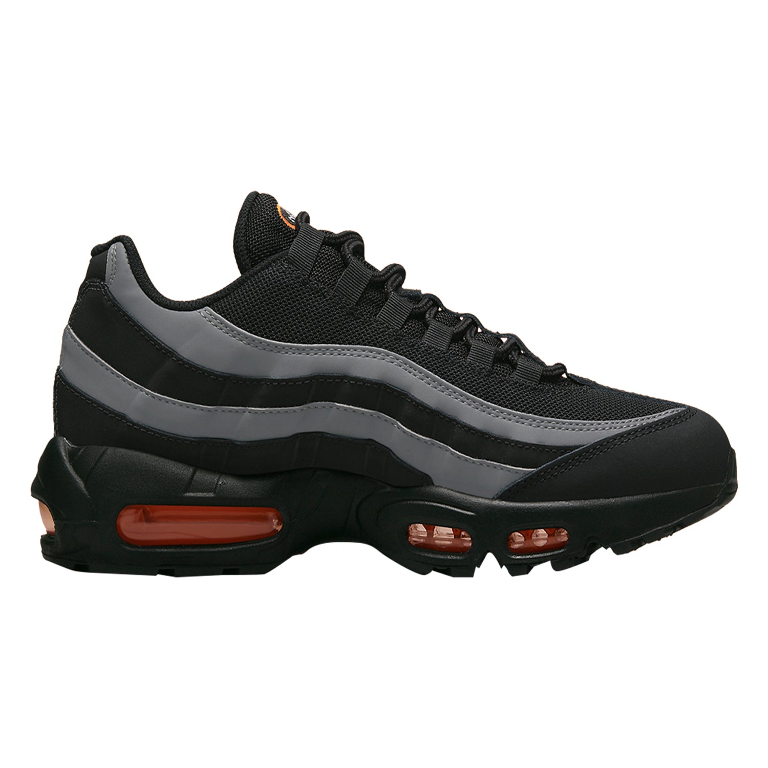 Nike Air Max 95 Black Grey Safety Orange