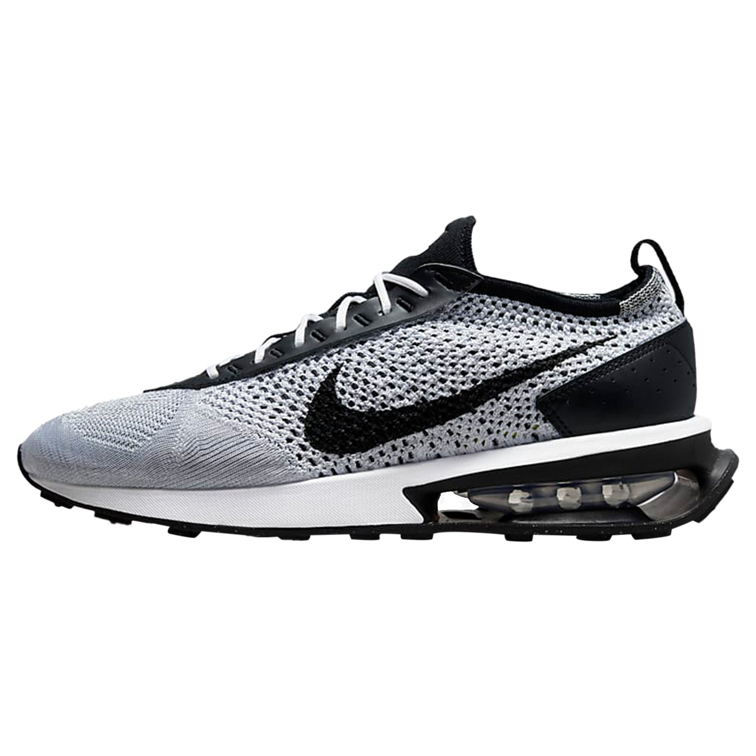 Nike Air Max Flyknit Racer Pure Platinum Black