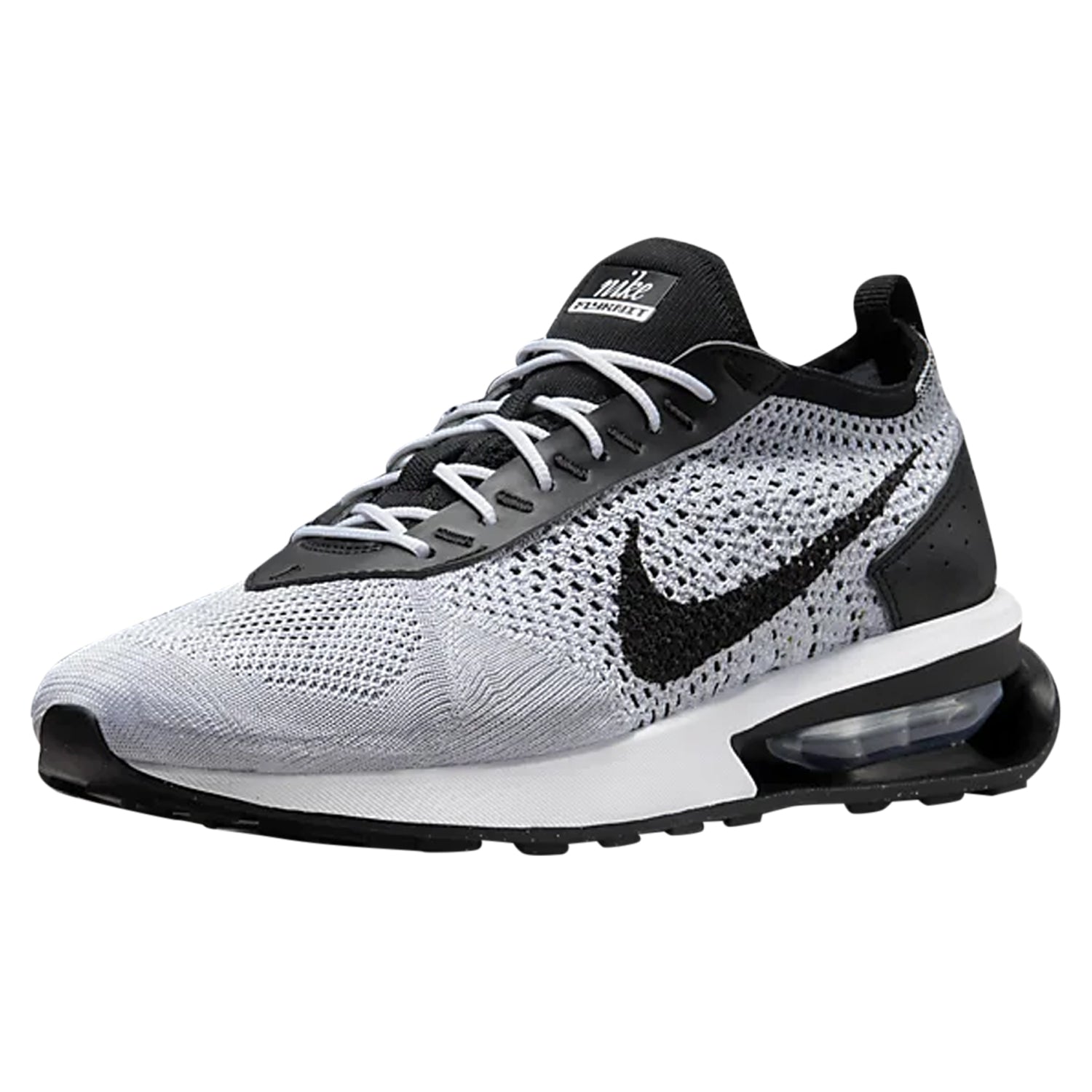 Nike Air Max Flyknit Racer Pure Platinum Black