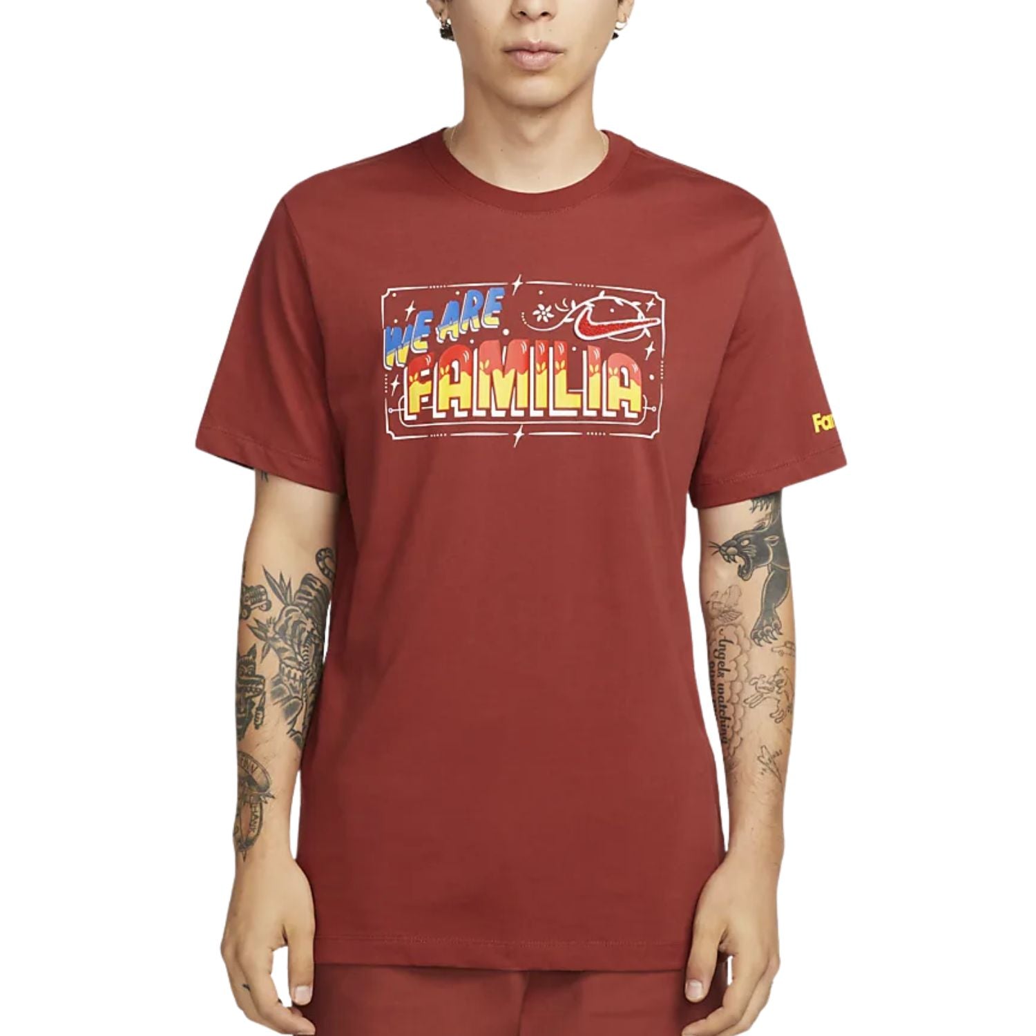Nike Sportswear Somos Familia Short-sleeve T-shirt Mens Style : Dx6250