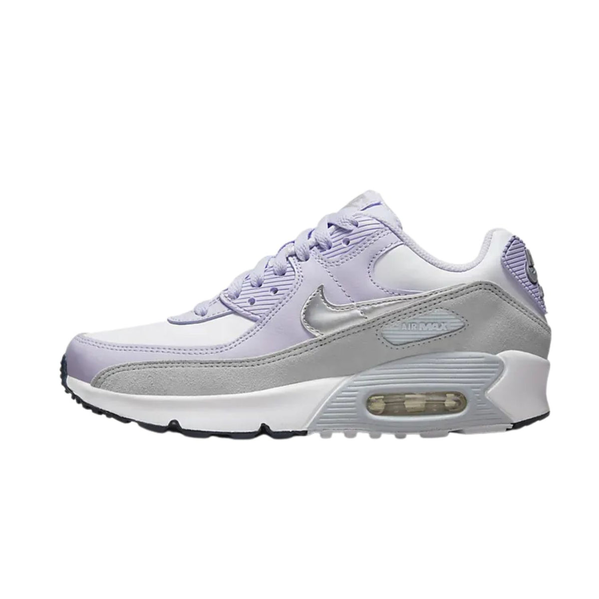 Nike Air Max 90 White Violet Frost (GS)