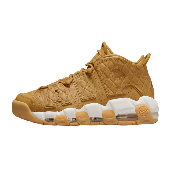 Nike Air More Uptempo Quilted Wheat Gum Light Brown (Women's)