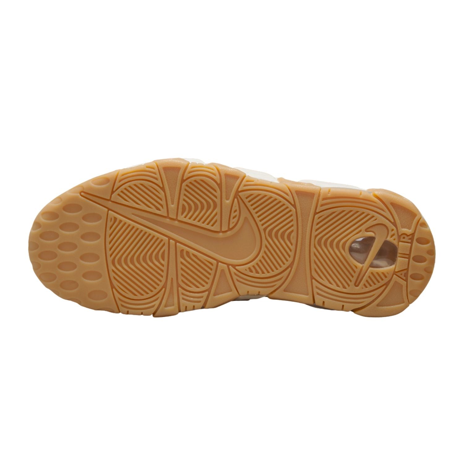 Nike Air More Uptempo Quilted Wheat Gum Light Brown (Women&