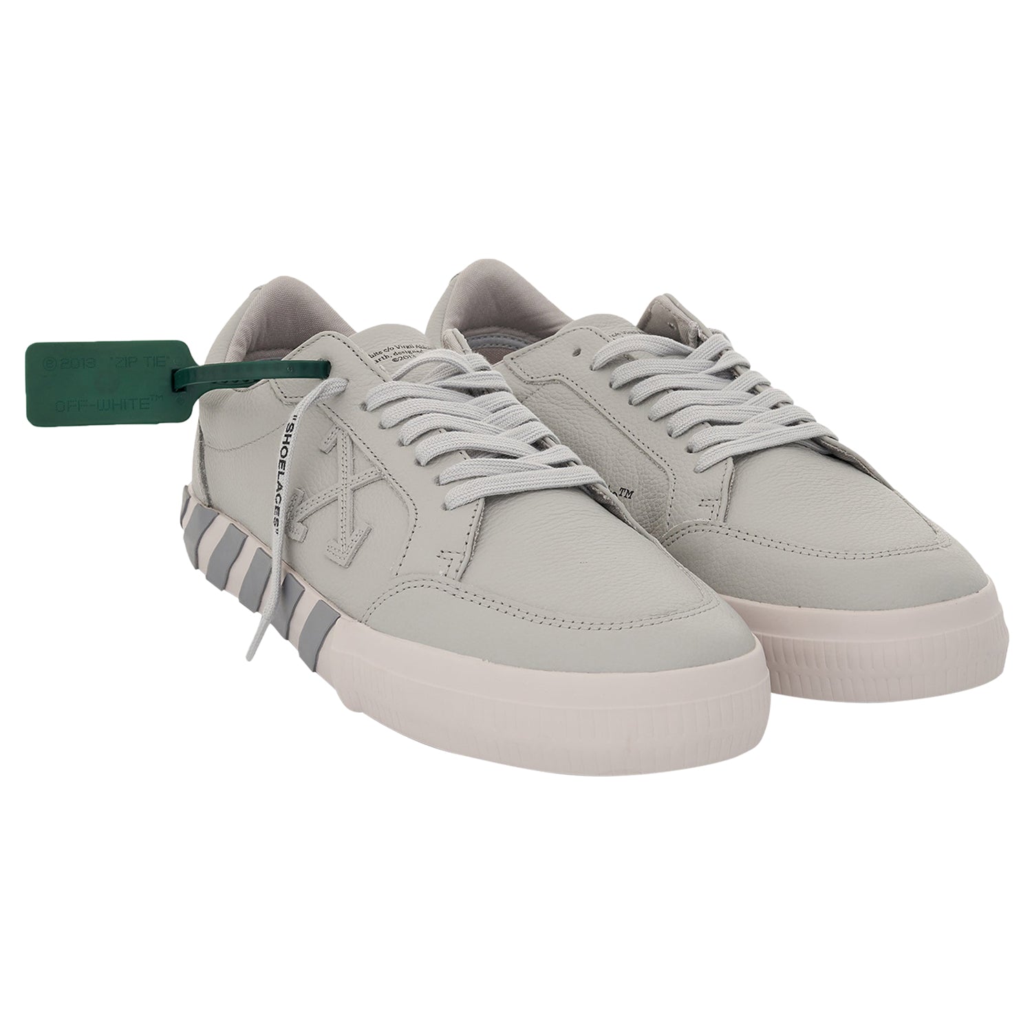 Off-white Low Vulcanized Calf Leather Mens Style : Omia085c99lea0010