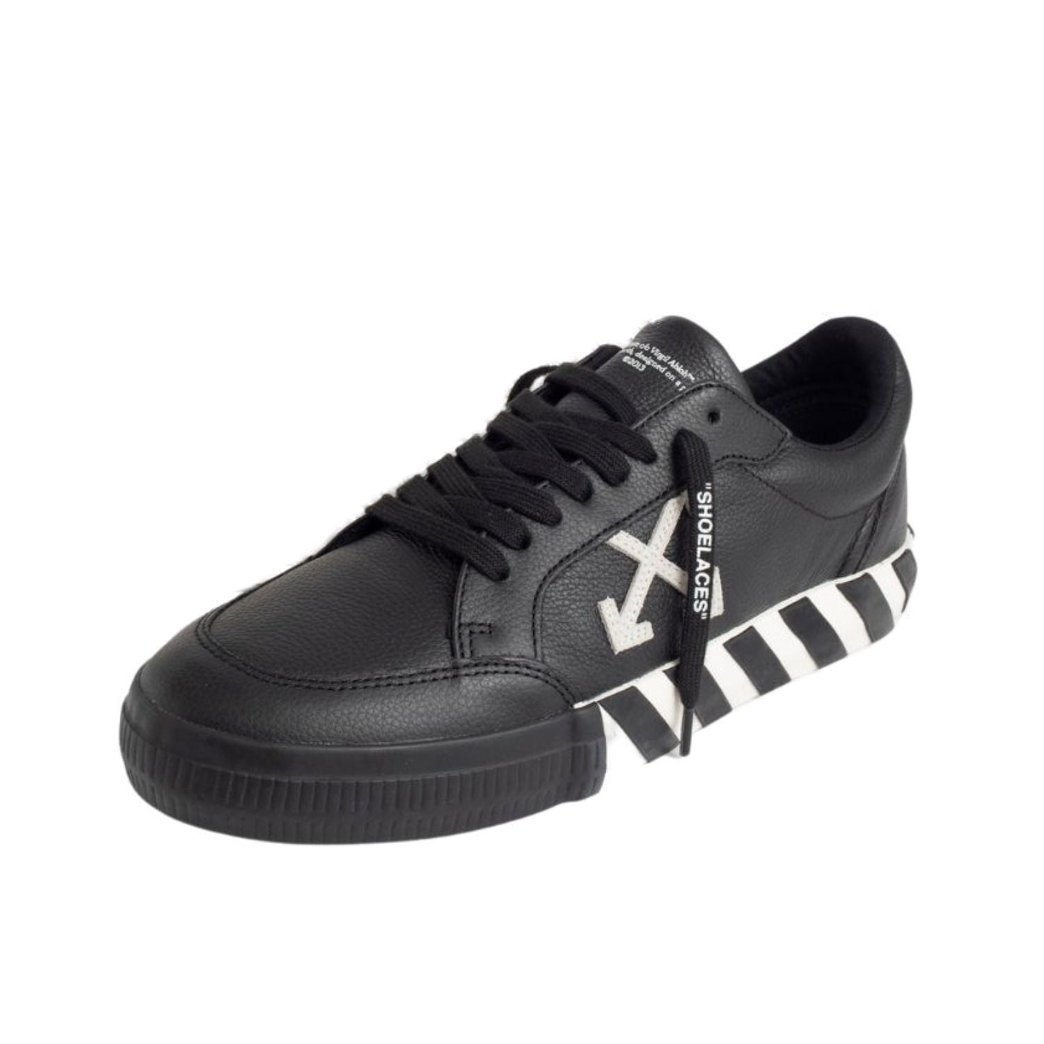 Off-white Low Vulcanized Calf Leather Mens Style : Omia085c99lea0011