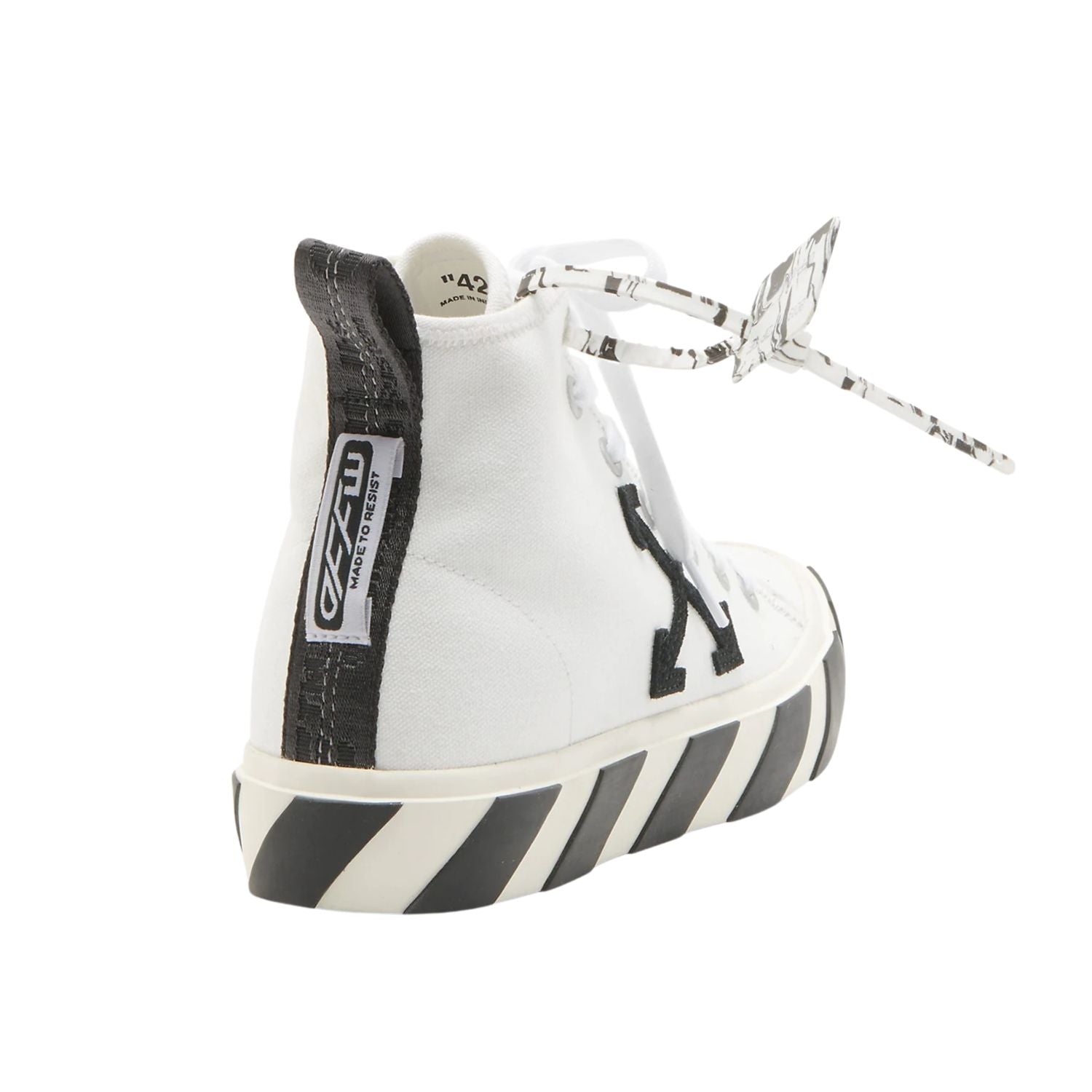 Off-white Mid Top Vulcanized Canvas Mens Style : Omia119c99fab0010