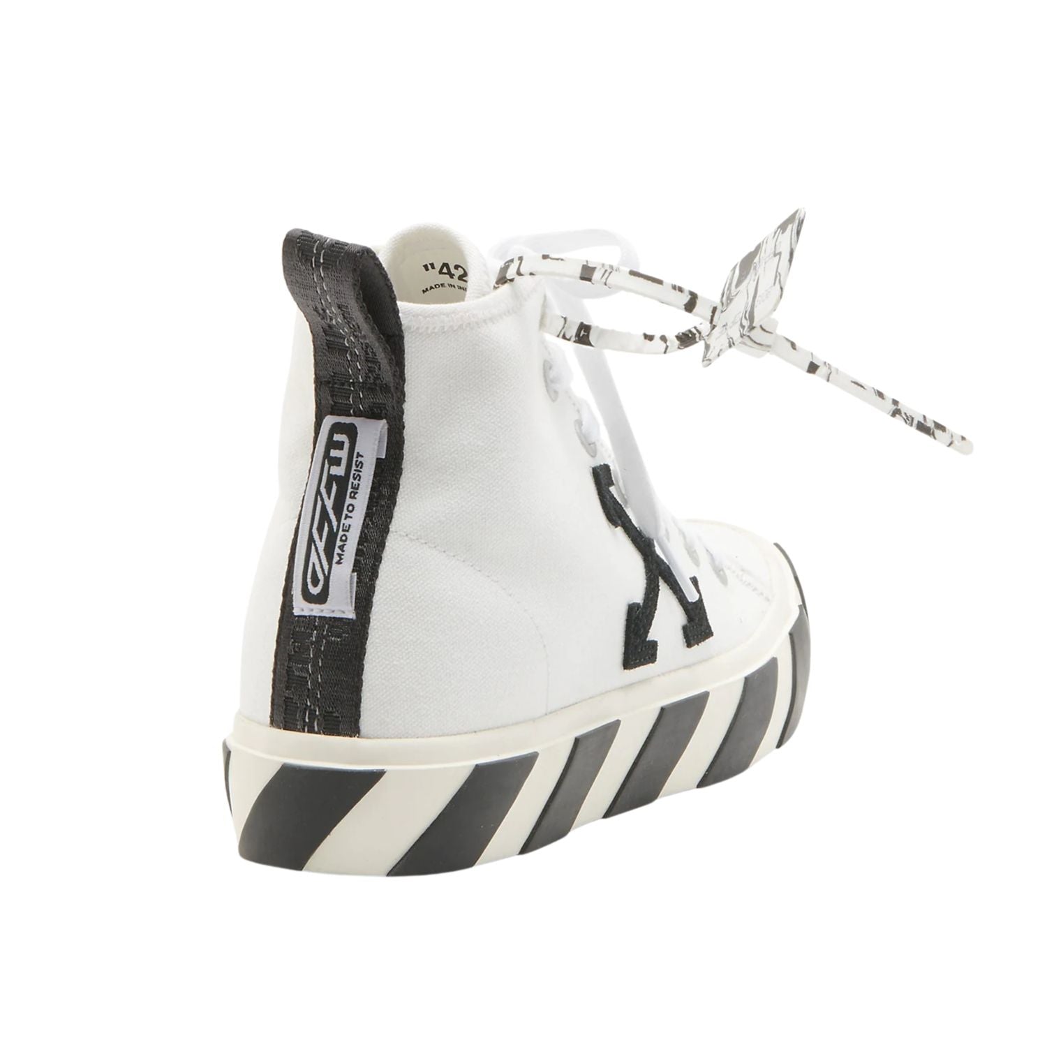 OFF-WHITE Vulc Mid Canvas White Black