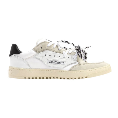 OFF-WHITE Vulcanized 5.0 Low Top Distressed White White