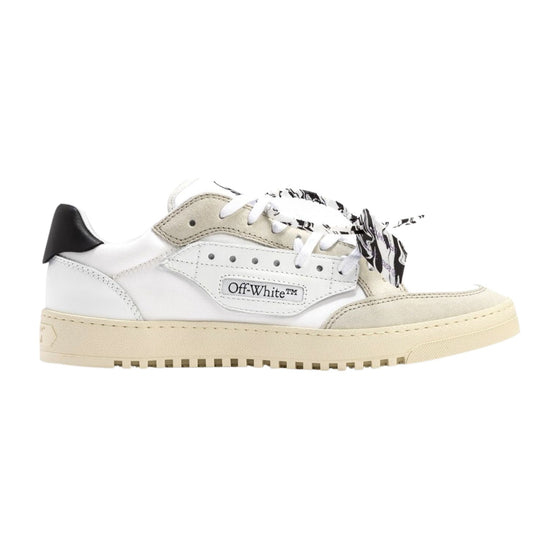 OFF-WHITE Vulcanized 5.0 Low Top Distressed White White