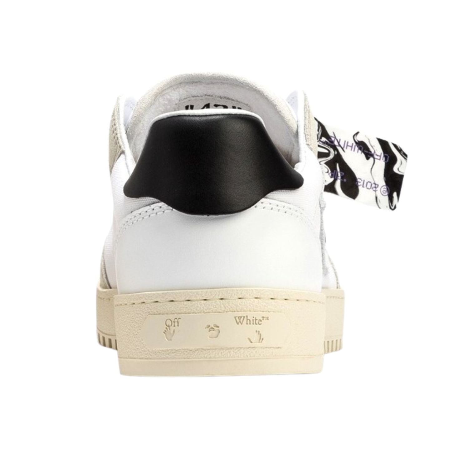 OFF-WHITE Vulcanized 5.0 Low Top Distressed White White