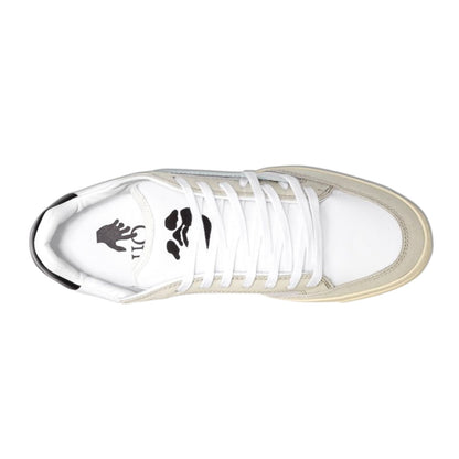 OFF-WHITE Vulcanized 5.0 Low Top Distressed White White