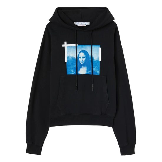 Off-white Monalisa Over Hoodie Mens Style : Ombb037c99fle00