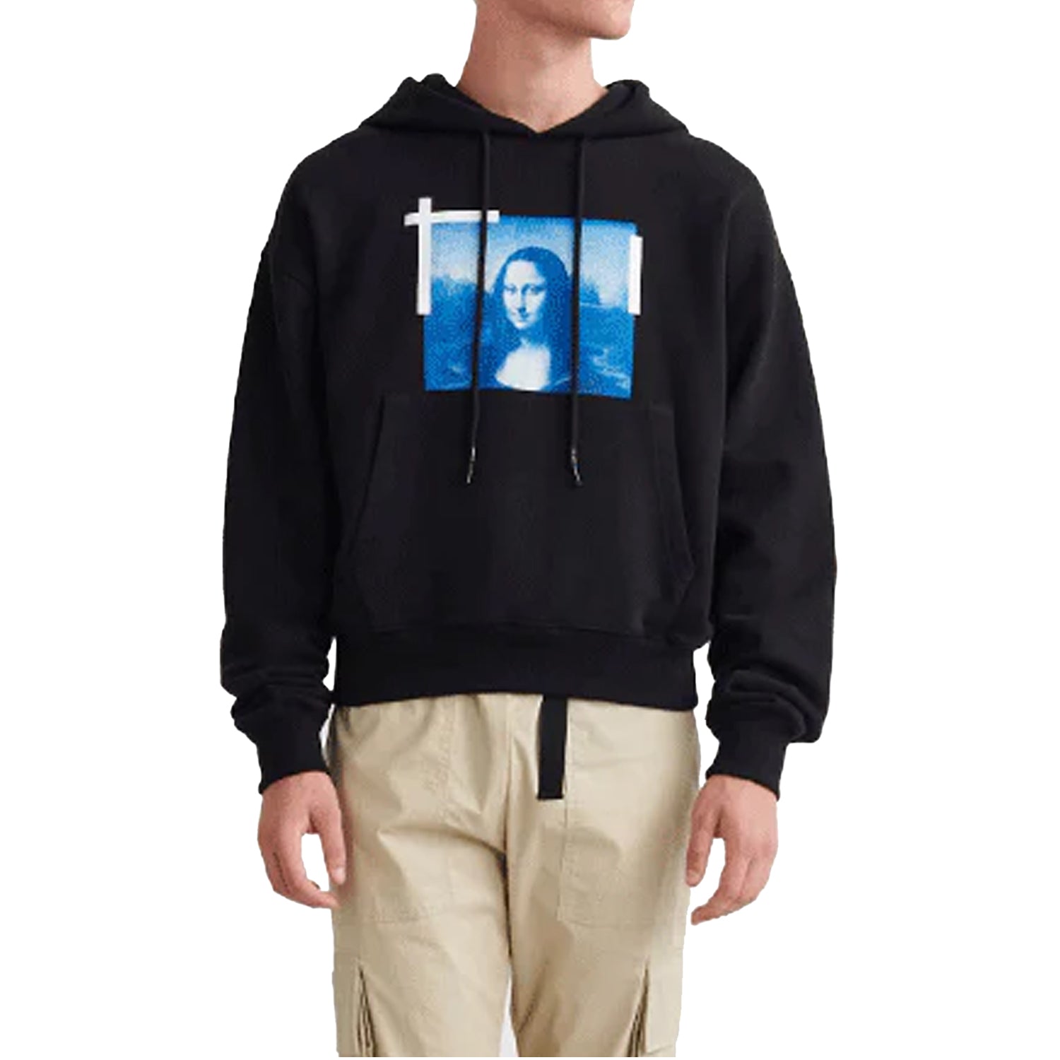 Off-white Monalisa Over Hoodie Mens Style : Ombb037c99fle00