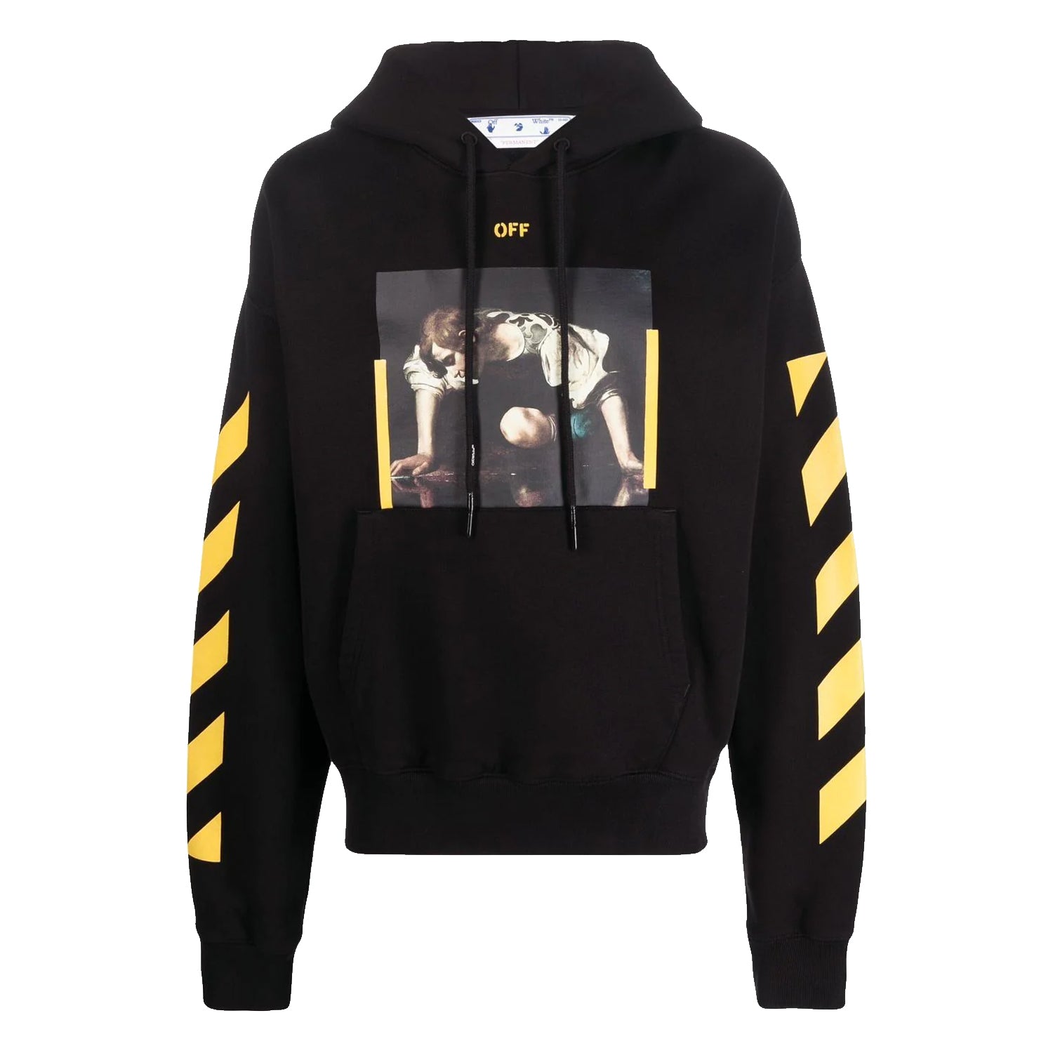 Off-white Diag Arr Carav Narcis Over Hoodie Mens Style : Ombb037c99fle01