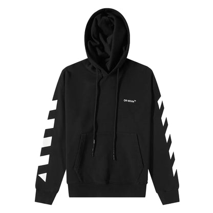 Off-white Diag Helvetica Over Hoodie Mens Style : Ombb037c99fle00
