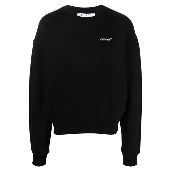 Off-white Caravag Arrow Over Crewneck Mens Style : Omba058c99fle00