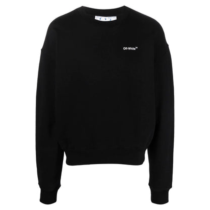 Off-white Caravag Arrow Over Crewneck Mens Style : Omba058c99fle00
