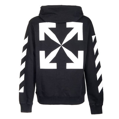 Off-white Diag Arrow Slim Hoodie Mens Style : Ombb097c99fle01