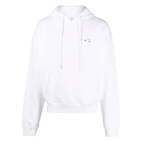 Off-white Caravag Paint Over Hoodie Mens Style : Ombb037c99fle00