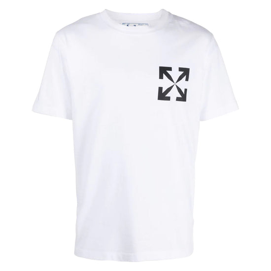 Off-white Single Arrow Slim S/s Tee Mens Style : Omaa027c99jer01