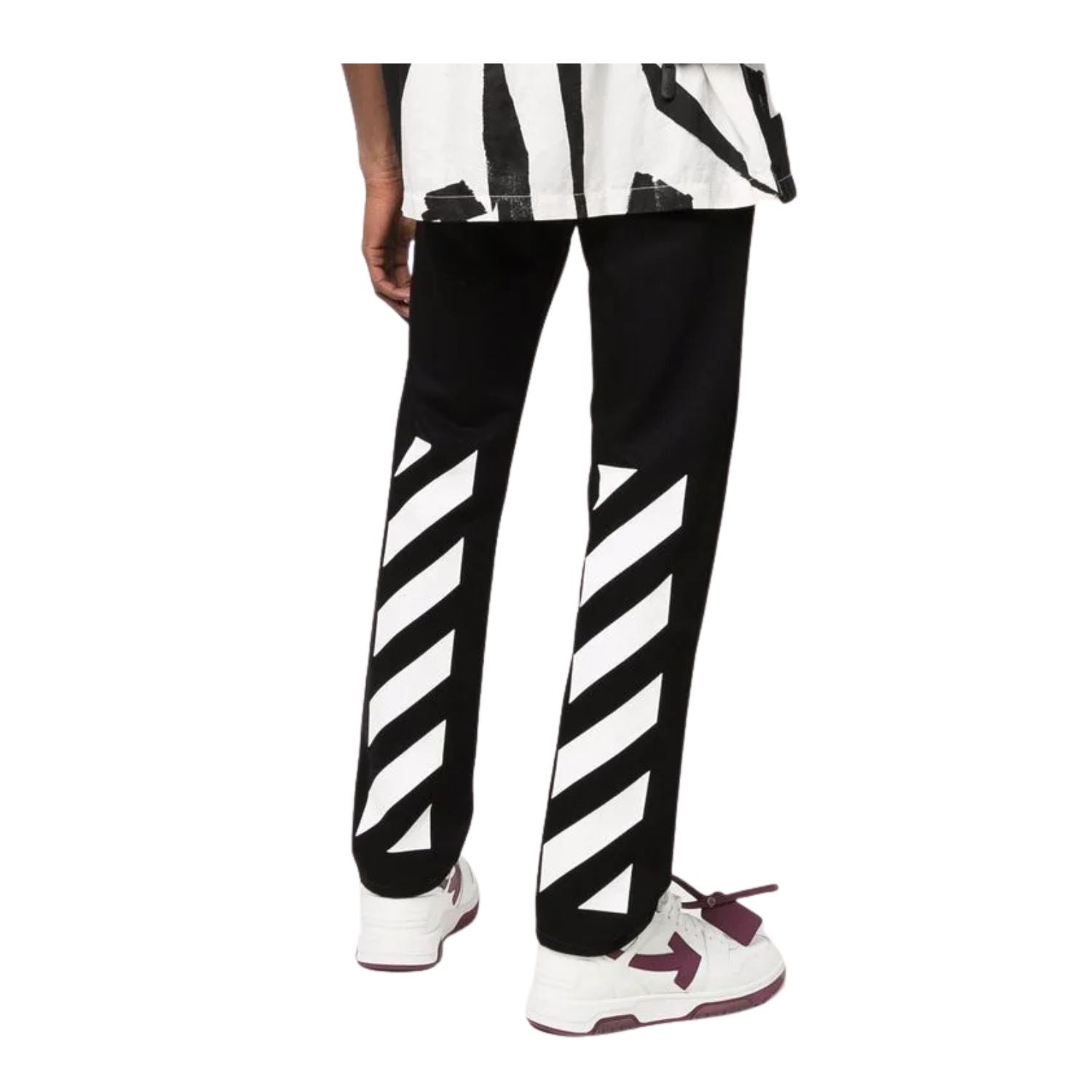 Off-white Diag Tab Slim Jeans Mens Style : Omya102c99den00