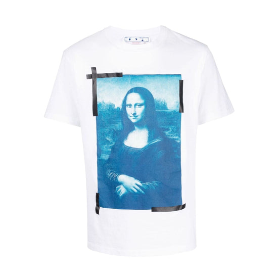 Off-white Monalisa Slim S/s Tee Mens Style : Omaa027c99jer00